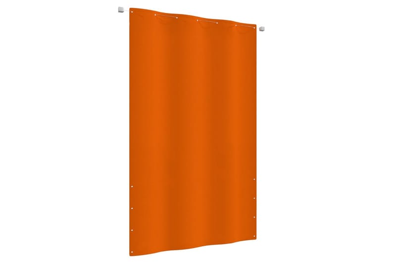 Balkongskjerm oransje 140x240 cm oxfordstoff - Oransj - Balkongbeskyttelse