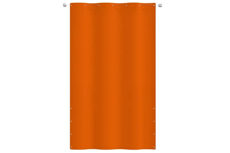 Balkongskjerm oransje 140x240 cm oxfordstoff - Oransj - Balkongbeskyttelse