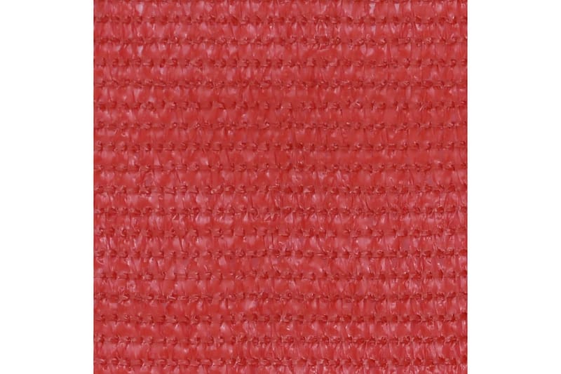 Balkongskjerm rød 120x300 cm HDPE - Rød - Balkongbeskyttelse