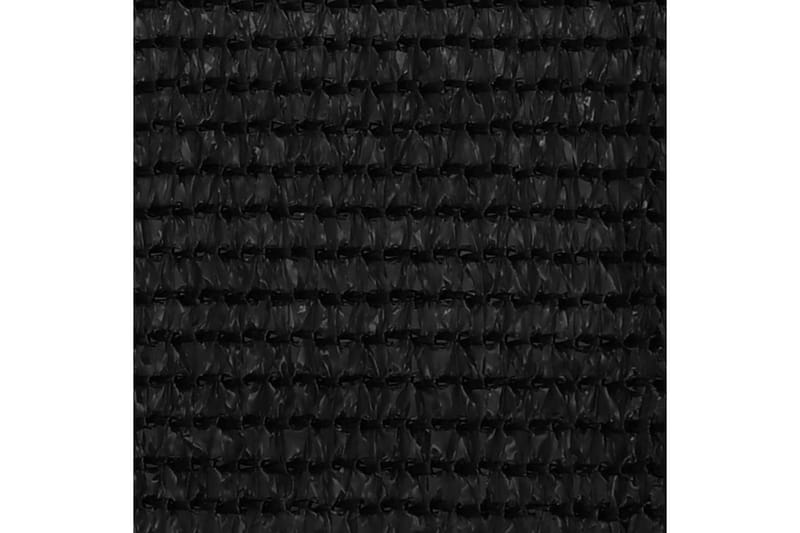 Balkongskjerm svart 120x300 cm HDPE - Svart - Balkongbeskyttelse