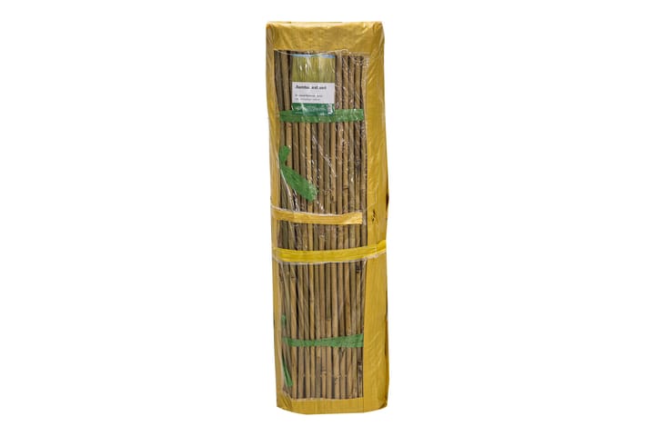 Bambuaita i hagen - Balkongbeskyttelse