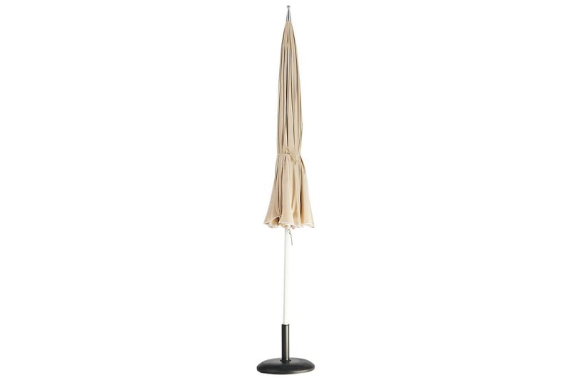 Balkongparasoll Beliani Minoa Beige Beige - Hagemøbler & utemiljø - Solbeskyttelse - Parasoller - Balkongparasoll