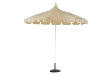 Balkongparasoll Beliani Minoa Beige Beige - Hagemøbler & utemiljø - Solbeskyttelse - Parasoller - Balkongparasoll
