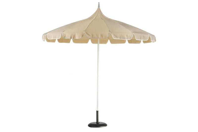Balkongparasoll Beliani Minoa Beige Beige - Hagemøbler & utemiljø - Solbeskyttelse - Parasoller - Balkongparasoll
