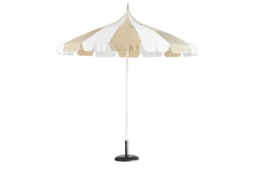 Balkongparasoll Beliani Minoa Beige Beige||White - Hagemøbler & utemiljø - Solbeskyttelse - Parasoller - Balkongparasoll