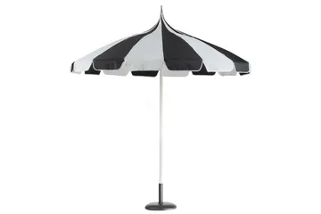 Balkongparasoll Beliani Minoa Beige Black||White - Hagemøbler & utemiljø - Solbeskyttelse - Parasoller - Balkongparasoll