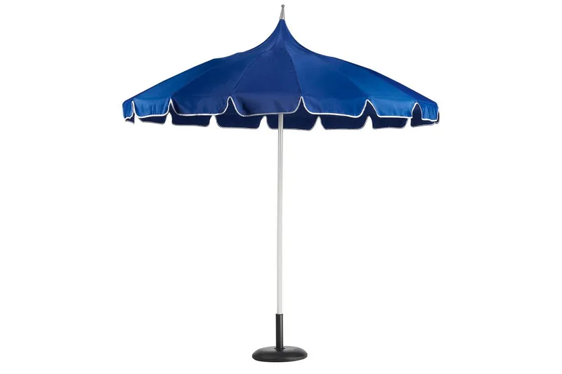 Balkongparasoll Beliani Minoa Beige blue - Hagemøbler & utemiljø - Solbeskyttelse - Parasoller - Balkongparasoll