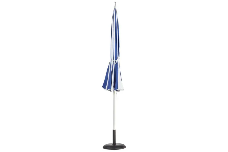Balkongparasoll Beliani Minoa Beige blue||White - Hagemøbler & utemiljø - Solbeskyttelse - Parasoller - Balkongparasoll
