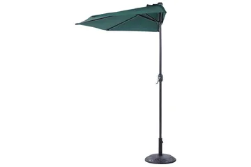 Carleton Parasol 100x100 cm - Grønn/Svart - Hagemøbler & utemiljø - Solbeskyttelse - Parasoller