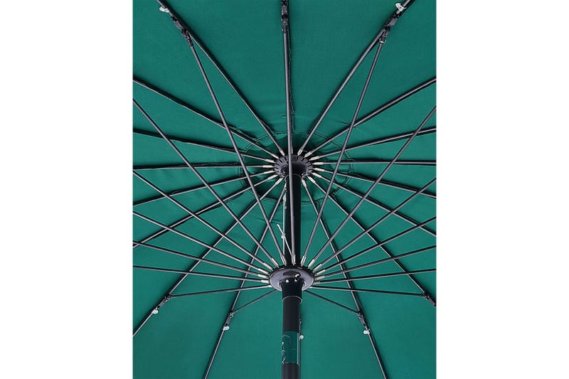 Faenza Parasol 255 cm - Grønn/Svart - Hagemøbler & utemiljø - Solbeskyttelse - Parasoller - Balkongparasoll