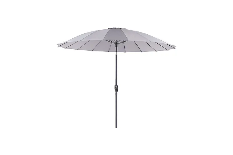 Faenza Parasol 255 cm, Svart/Grå