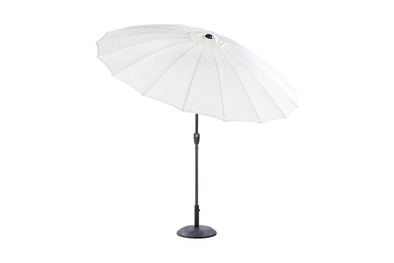 Faenza Parasol 255 cm - Beige/Sort - Hagemøbler & utemiljø - Solbeskyttelse - Parasoller