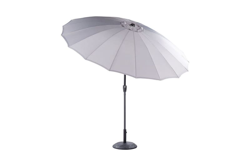Faenza Parasol 255 cm - Svart/Grå - Hagemøbler & utemiljø - Solbeskyttelse - Parasoller