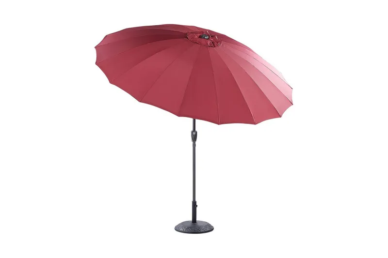 Faenza Parasol 255 cm - Rød Svart - Hagemøbler & utemiljø - Solbeskyttelse - Parasoller