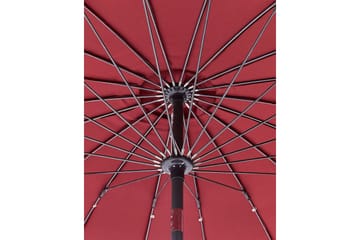 Faenza Parasol 255 cm - Rød Svart - Hagemøbler & utemiljø - Solbeskyttelse - Parasoller