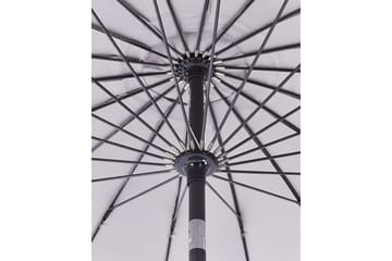 Faenza Parasol 255 cm - Svart/Grå - Hagemøbler & utemiljø - Solbeskyttelse - Parasoller