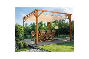 Hagepergola Villarosa - Hagemøbler & utemiljø - Solbeskyttelse - Pergola