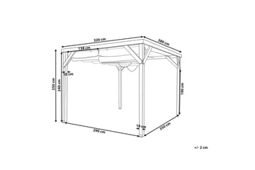 Hagepergola Villarosa - Hagemøbler & utemiljø - Solbeskyttelse - Pergola