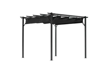 Loppes pergola 3x3 - Hagemøbler & utemiljø - Solbeskyttelse - Pergola