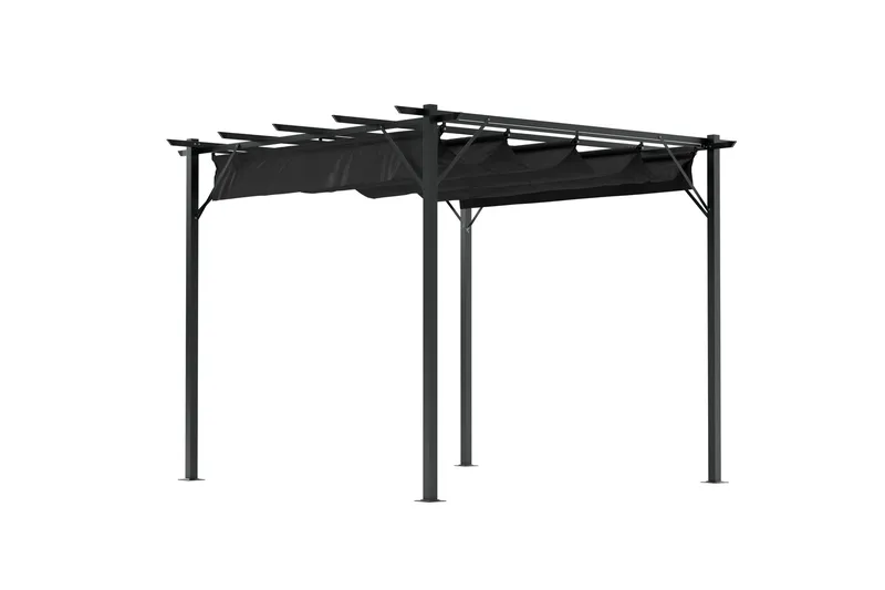 Loppes pergola 3x3 - Hagemøbler & utemiljø - Solbeskyttelse - Pergola