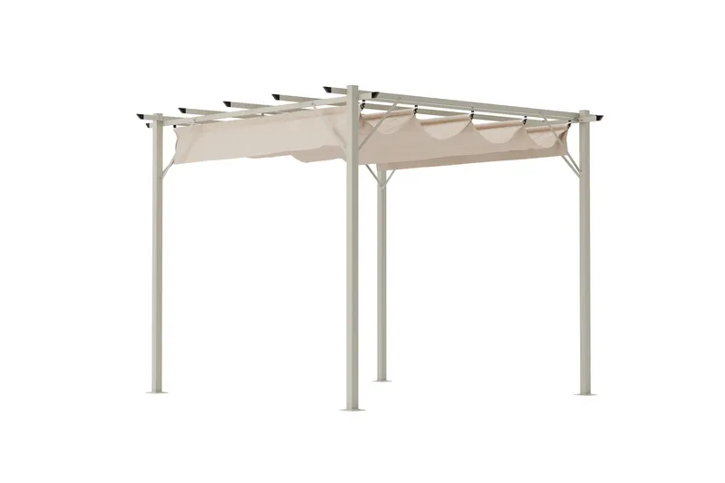 Loppes pergola 3x3 - Hagemøbler & utemiljø - Solbeskyttelse - Pergola