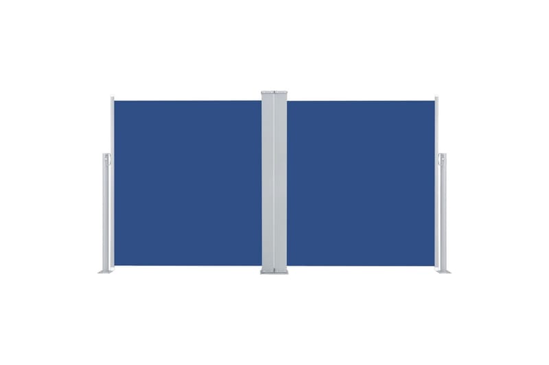 beBasic Uttrekkbar sidemarkise blå 160x600 cm - BlÃ¥ - Sidemarkise - Markiser