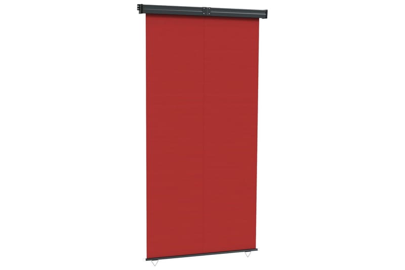 Sidemarkise for balkong 140x250 cm rød - Rød - Sidemarkise - Markiser