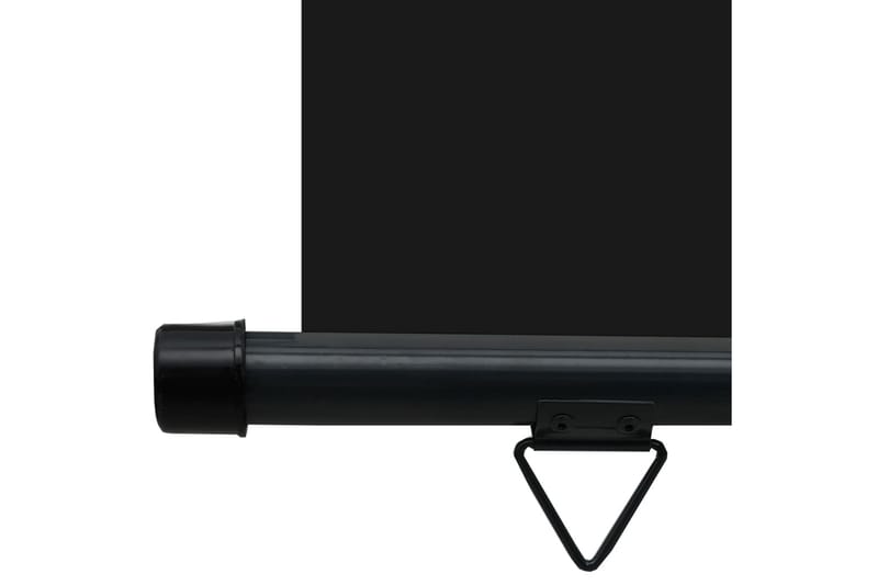Sidemarkise for balkong 140x250 cm svart - Svart - Markiser - Sidemarkise