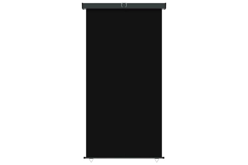 Sidemarkise for balkong 160x250 cm svart - Svart - Markiser - Vindusmarkise