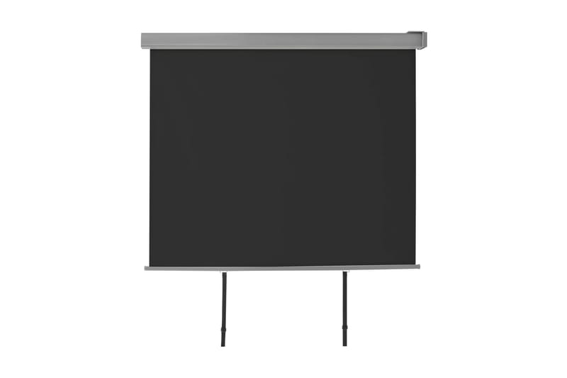 Sidemarkise for balkong multifunksjonell 150x200 cm svart - Svart - Markiser - Sidemarkise