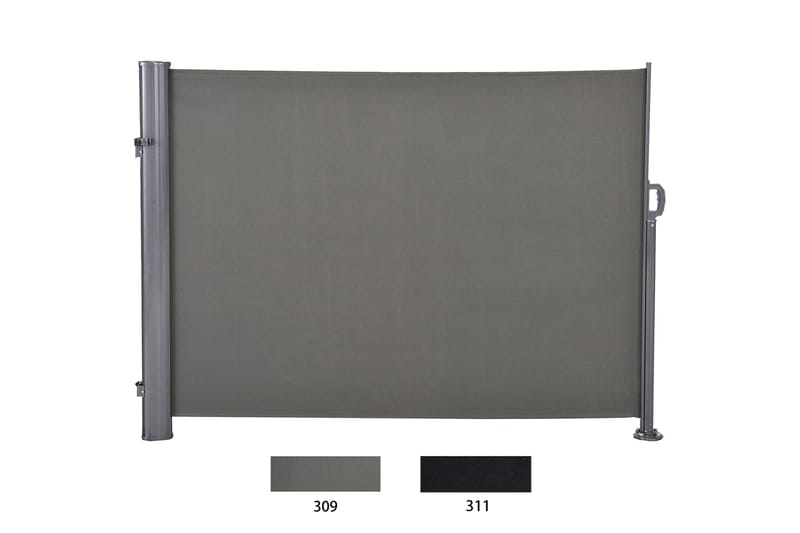 Sidemarkise Marvell 300 cm - Mørkegrå - Sidemarkise - Markiser