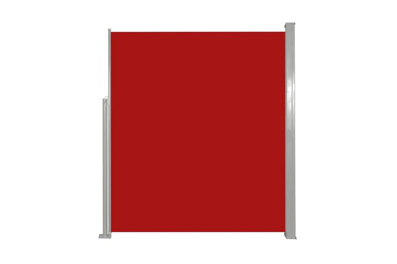 Uteplass Terasse Side Solskjerm 160 x 300 cm - Rød - Rød - Markiser - Sidemarkise