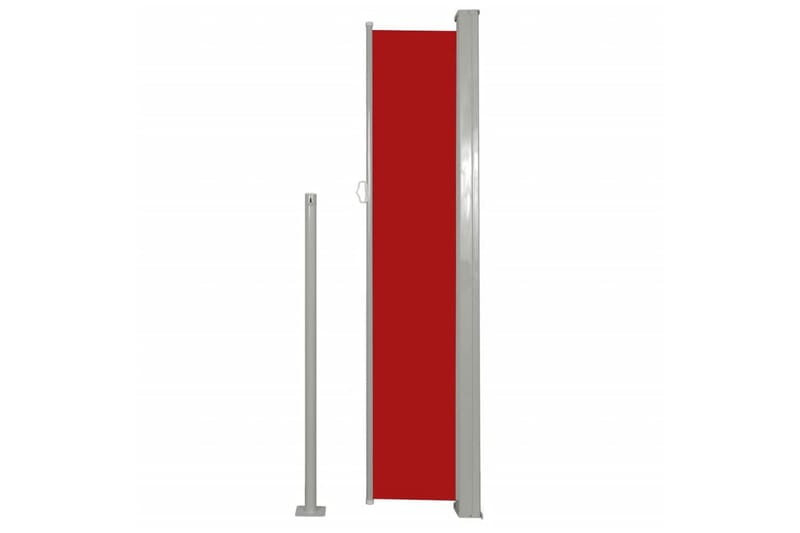 Uteplass Terasse Side Solskjerm 160 x 300 cm - Rød - Rød - Sidemarkise - Markiser
