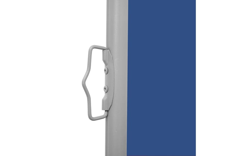 Uttrekkbar sidemarkise 100x300 cm blå - Sidemarkise - Markiser