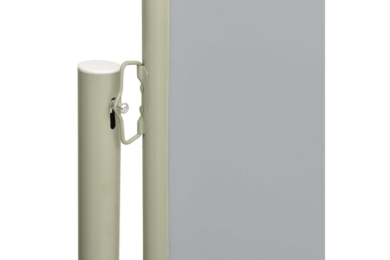 Uttrekkbar sidemarkise 117x300 cm grå - Grå - Sidemarkise - Markiser