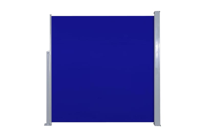 Uttrekkbar sidemarkise 140 x 300 cm blå - Sidemarkise - Markiser