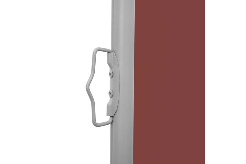 Uttrekkbar sidemarkise 140x1200 cm brun - Brun - Sidemarkise - Markiser