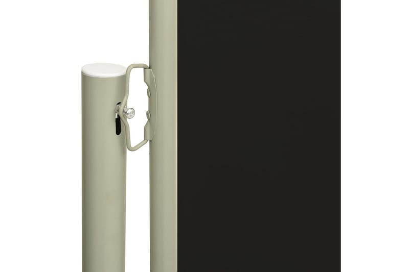 Uttrekkbar sidemarkise 140x300 cm svart - Svart - Markiser - Sidemarkise