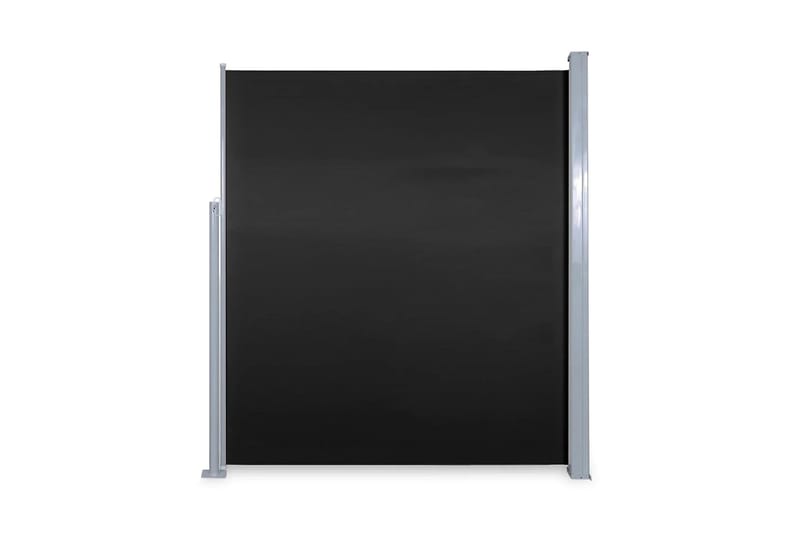 Uttrekkbar sidemarkise 160 x 300 cm - Svart - Markiser - Sidemarkise