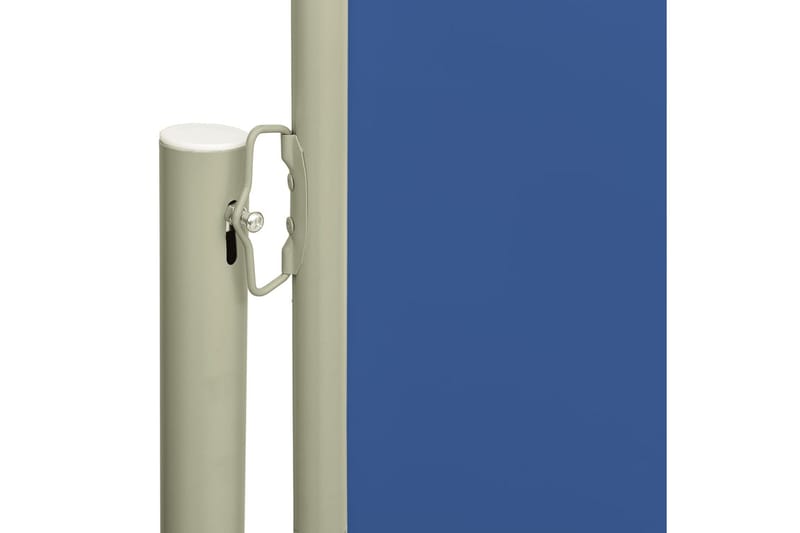 Uttrekkbar sidemarkise 160x300 cm blå - Blå - Sidemarkise - Markiser