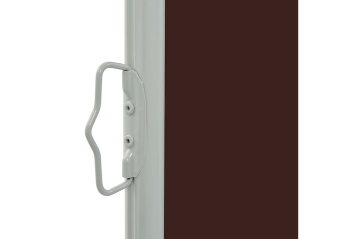 Uttrekkbar sidemarkise 160x300 cm brun -   - Markiser - Sidemarkise