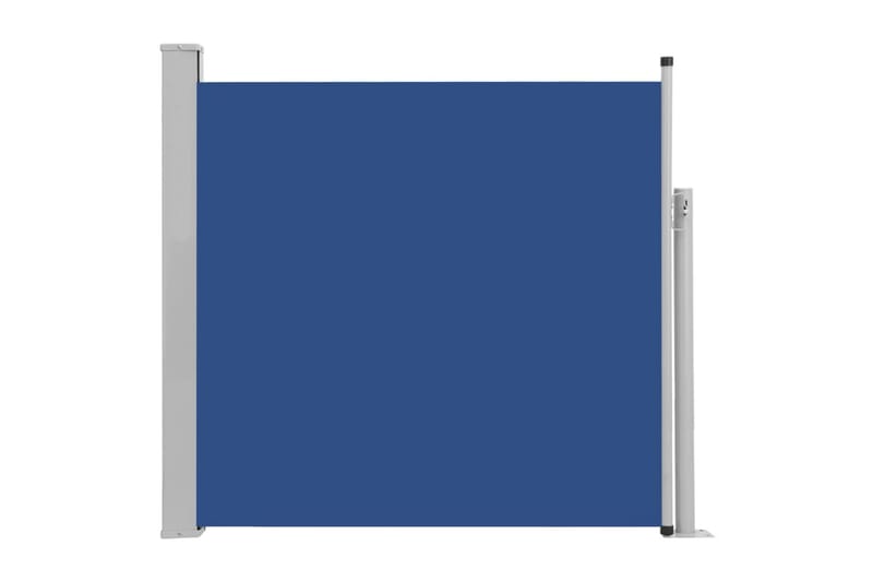 Uttrekkbar sidemarkise 170x300 cm blå - Sidemarkise - Markiser