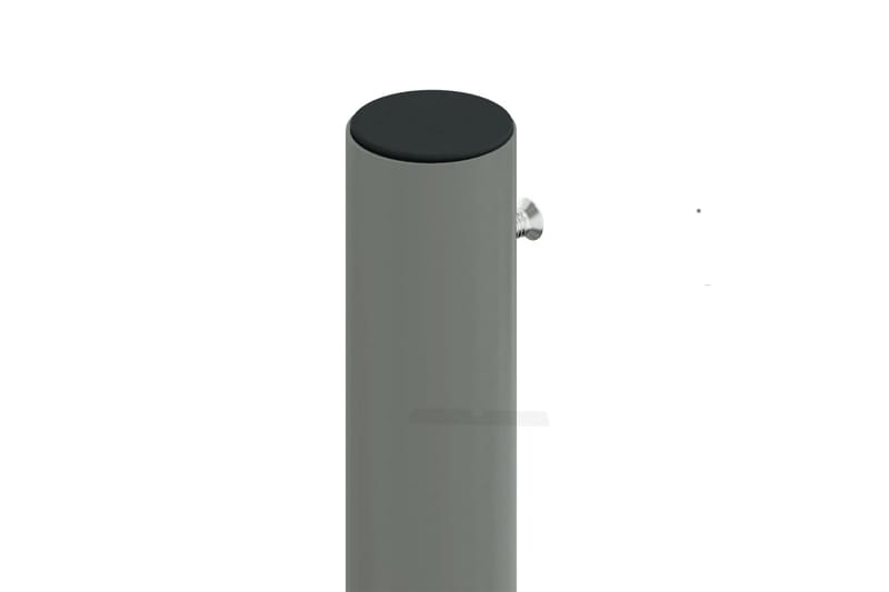 Uttrekkbar sidemarkise 180x1000 cm svart - Svart - Sidemarkise - Markiser