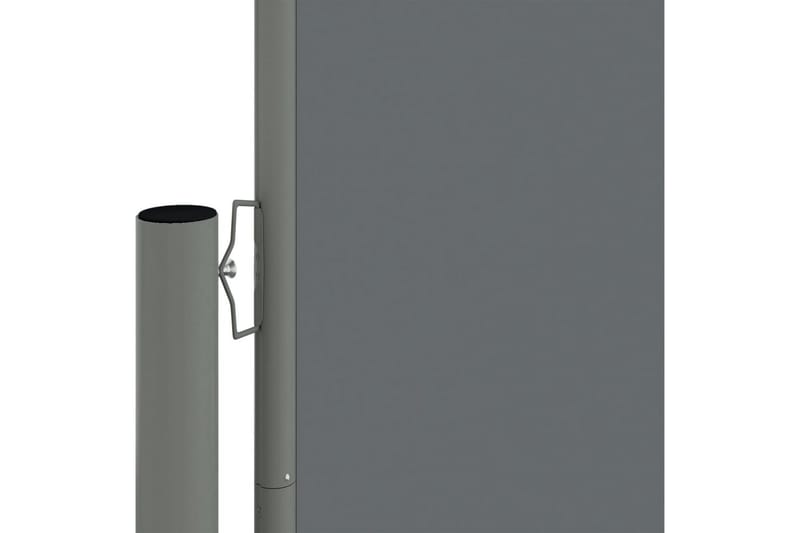Uttrekkbar sidemarkise 180x1200 cm antrasitt - Antrasittgrå - Sidemarkise - Markiser