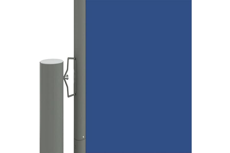Uttrekkbar sidemarkise 180x1200 cm blå - Blå - Sidemarkise - Markiser