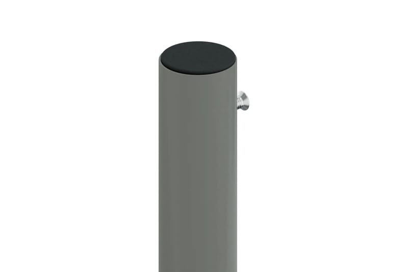 Uttrekkbar sidemarkise 200x1000 cm svart - Svart - Sidemarkise - Markiser