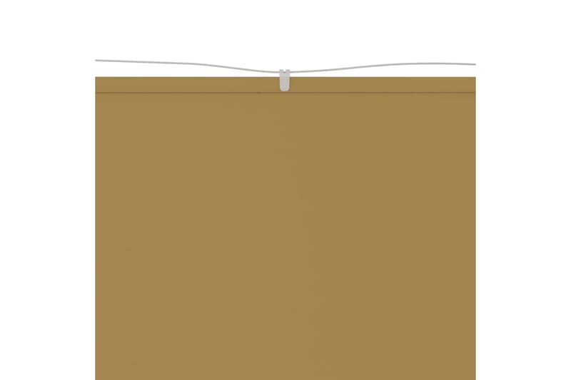 Vertikal markise beige 100x360 cm oxford stoff - Beige - Markiser - Vindusmarkise