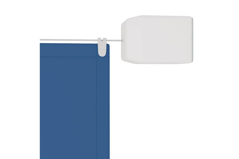 Vertikal markise blå 100x360 cm oxford stoff - Blå - Markiser - Vindusmarkise
