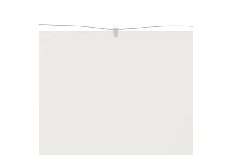 Vertikal markise hvit 100x1000 cm oxford stoff - Hvit - Markiser - Vindusmarkise