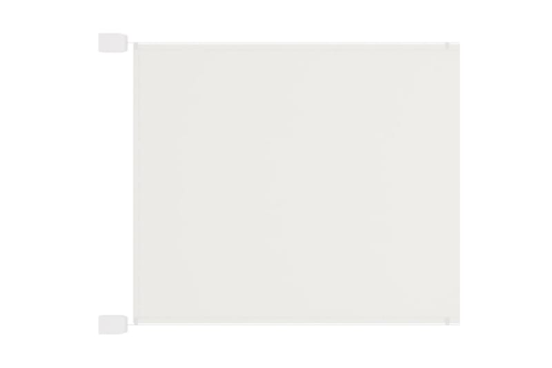 Vertikal markise hvit 250x420 cm oxford stoff - Hvit - Markiser - Vindusmarkise